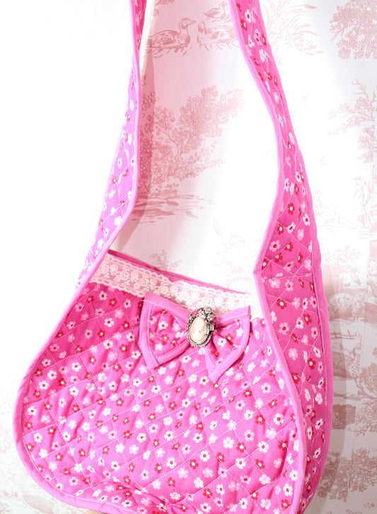 Orchid Darling Handmade Bag
