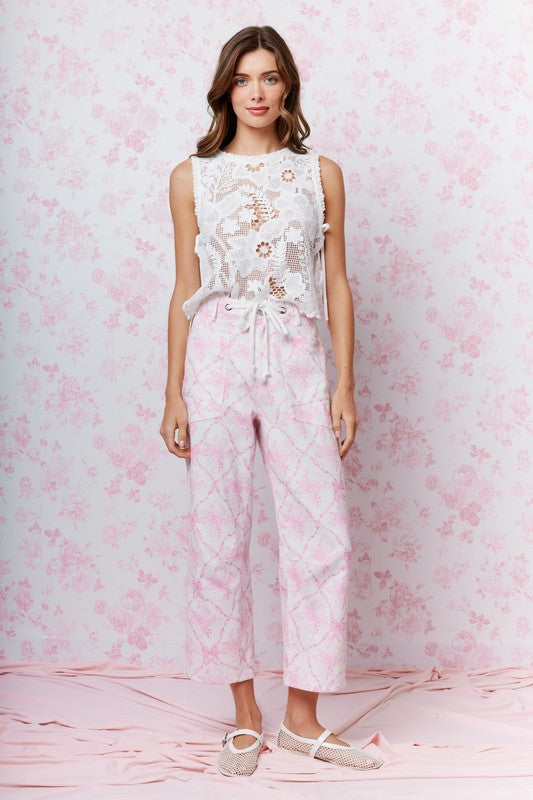 Coquette Barrel Pants