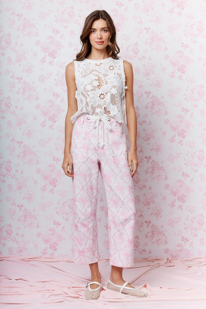 Coquette Barrel Pants