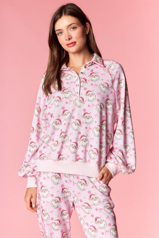 Pink Santa Lounge Set