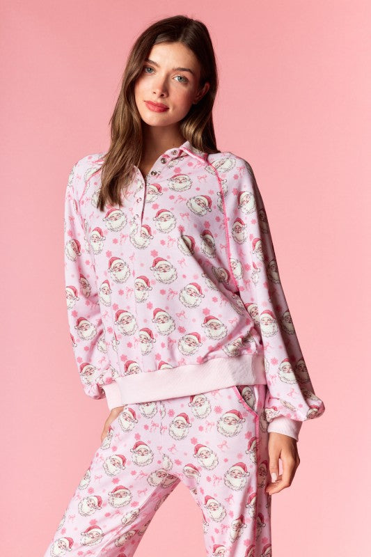 Pink Santa Lounge Set