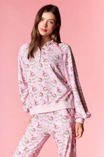 Pink Santa Lounge Set
