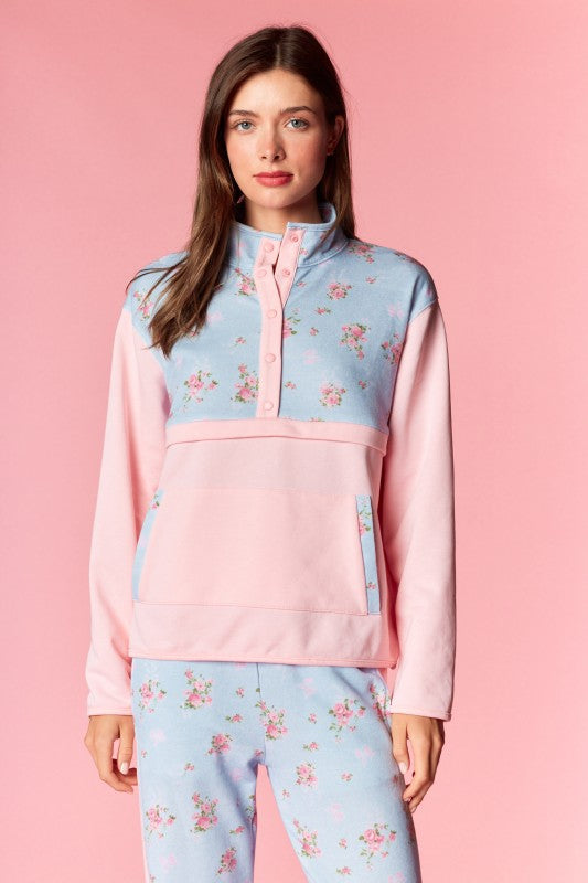 Pastel Floral Lounge Set