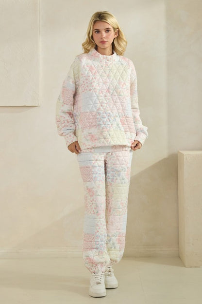 Barudah House Flowers Patchwork Set