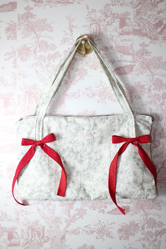 Christmas In New York Handmade Megatote With Zipper