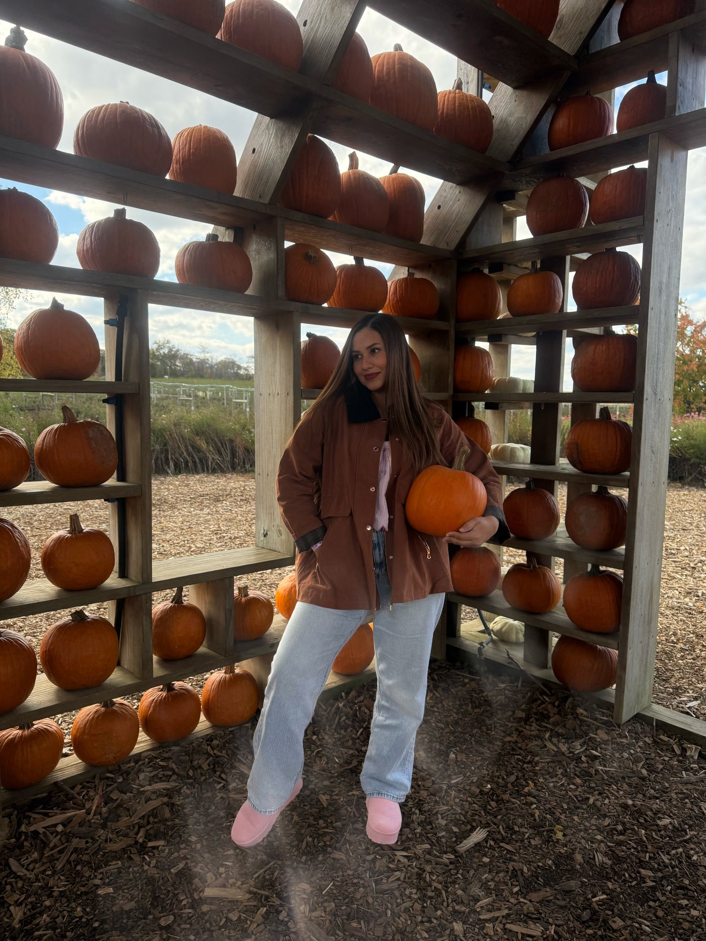 Autumn Fantasies Cotton Barn Jacket