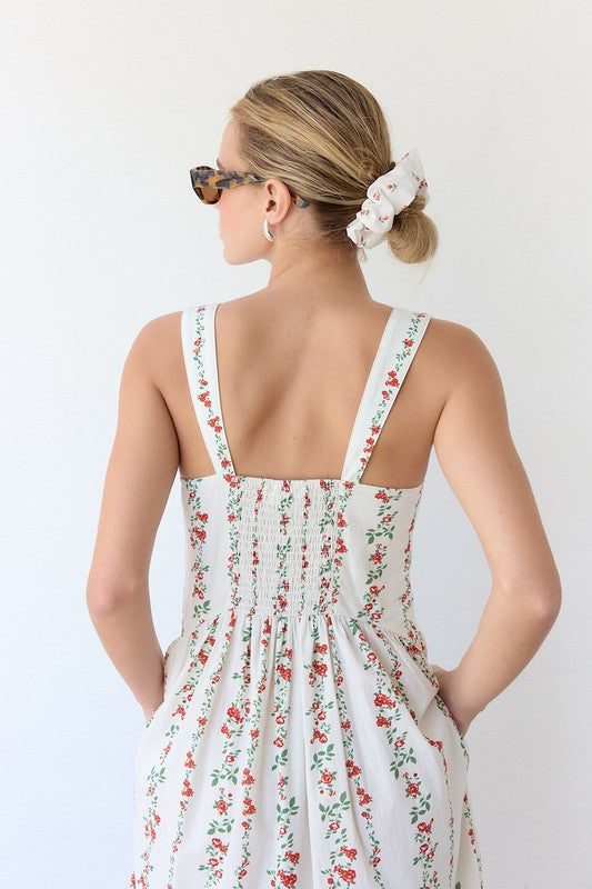 Mia Cara Floral Cotton Dress